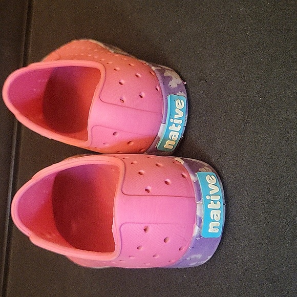 Native| Jefferson Marble Print Slip on shoe Size c12 - Picture 5 of 8